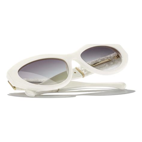 chanel classic cat eye sunglasses|replacement lenses for Chanel sunglasses.